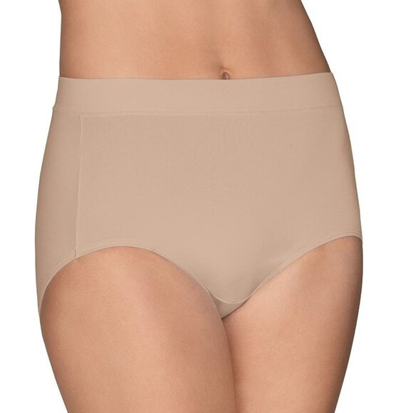 Vanity Fair Beyond Comfort Brief Panty Tan Size 8/XL - Picture 1 of 5